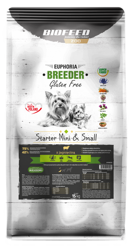 EBR STARTER GLUTENFREEE T&M WITH LAMB 15KG