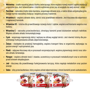 Nasz Pies Baton z wołowiną 1000 g